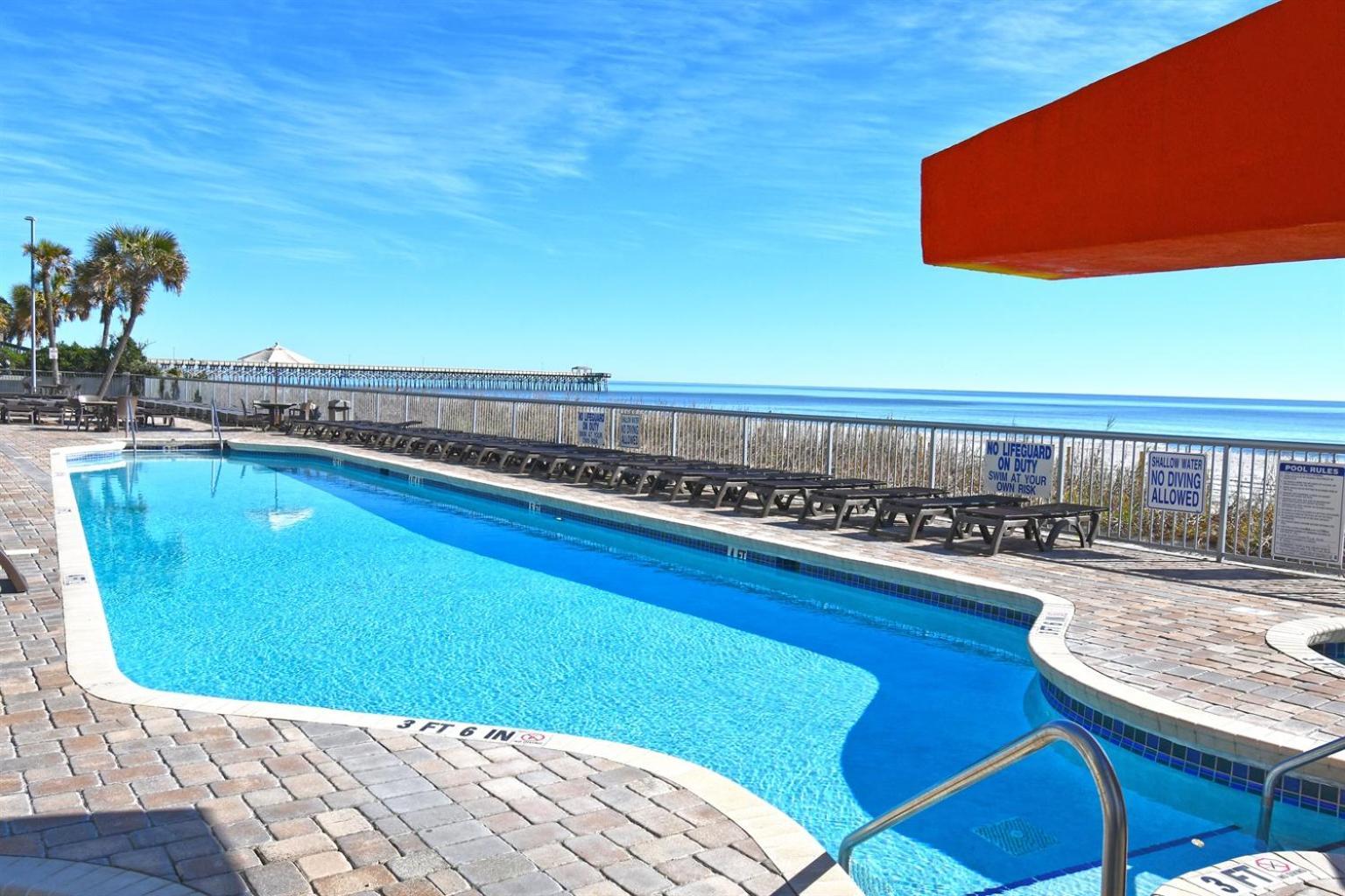Vila 7Th Floor! Modern Building, Direct Oceanfront View Myrtle Beach Exteriér fotografie