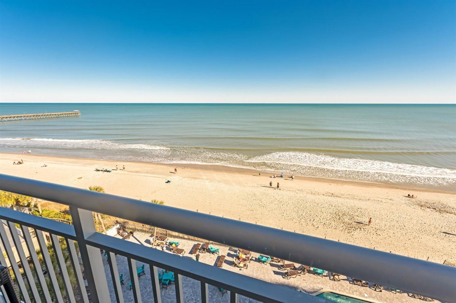 Vila 7Th Floor! Modern Building, Direct Oceanfront View Myrtle Beach Exteriér fotografie