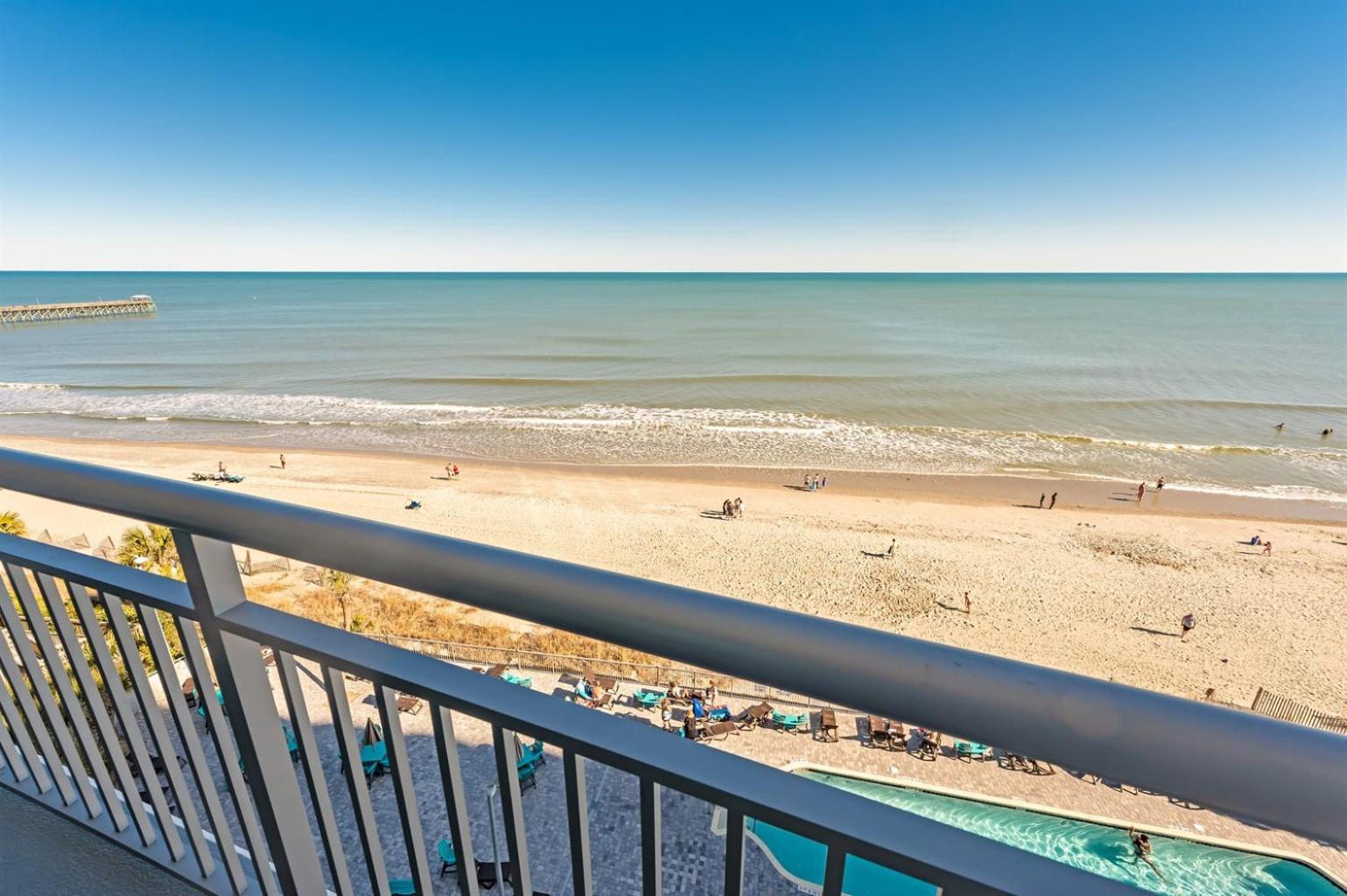 Vila 7Th Floor! Modern Building, Direct Oceanfront View Myrtle Beach Exteriér fotografie